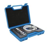 Haofy Kit de Llave de Purga de Frenos, Herramientas de Purga del de Frenos, 6 Adaptadores de 7 Mm a 12 Mm, Mantenimiento Rápido del Líquido de para Automóviles, SUV, Motocicletas, Kit de Llave de