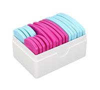 Haofy Kit de Modelado de Precisión de Peine de Bloqueo de Punto de 20 Piezas para Proyectos de Tejido, Pasador de Bloqueo de Punto de Acero Inoxidable para Estudios Profesionales