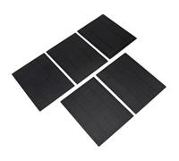 Haofy Kit de Paneles Solares de 5 W, Células Solares Monocristalinas de Alta Eficiencia para Acampar y Hacer Caminatas Al Aire Libre con Diseño Liviano para Carga de Baterías de CC Pequeñas