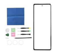 Haofy Kit de Reemplazo de Pantalla de Vidrio Exterior Frontal Preciso con Adhesivo para Z Fold 2 5G F916, Imagen Clara, para Instalación Profesional - Cubierta de Pantalla de Vidrio para Reparación de