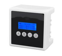 Haofy Kit de Riego por Goteo Automático con Temporizador de Pantalla Táctil, Dispositivo de Riego Inteligente de 3W para Plantas de Balcón y Jardín, Manguera de 32,8 Pies