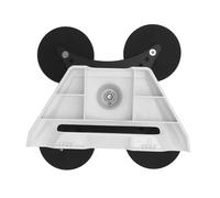 Haofy Kit de Soporte de Montaje en Techo de Coche de Acero Inoxidable para Mini Antena Satelital de Internet Recubrimiento de Goma para Superficies de Hierro No Necesita Perforación 1 Kit