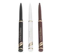 Haofy Kit Profesional de Peinado de Barba, Juego de Lápices de Barba Impermeables de 3 Colores con Plantillas para Hombres, Bueno para Dar Forma Precisa en Casa, Barbería