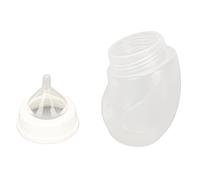 Haofy Kitten Puppy Biberones Kits de Biberones Curvos con Tetina de Silicona Suave Profesional, Capacidad de 180 Ml, Limpieza con Agua Tibia, PP, Morado
