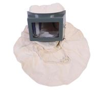 Haofy Lágrimas de Casco de Hechas de Tapa de para Pinturas de Pulido, Material de Lona Pesada
