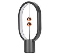 Haofy Lámpara de Equilibrio, Luz de Escritorio Magnética Alimentada por USB con Interruptor Interactivo, Luz Nocturna LED Moderna para Decoración de Oficina en el Hogar