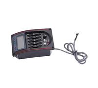 Haofy LCD de 5 Bandas de Guitarra Acústica Preamplificador EQ LC-5 Tune Tuner Piezo Recording, Control de Forma y Volumen, Cable de Conexión Incluido