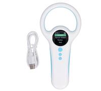 Haofy Lector de Microchip para Mascotas Escáner de Etiquetas de Animales sin Contacto para Reconocimiento Rápido a la Luz del Sol Escáner de Identificación Portátil Conexión de Datos USB para Dueños