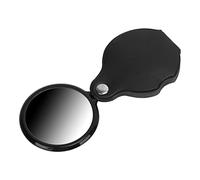 Haofy Lente de Aumento Pequeña Lente óptica HD 6X Plegable Amplia Gama de Aplicaciones, Mini Acrílica Compacta del Tamaño de la Palma