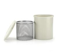 Haofy Limpiador de Pinceles para Pintura Al óleo, Cubo de Lavado de Pinceles a Prueba de Fugas, Herramienta Versátil para Artista de Pintura Acrílica de Acuarela Al óleo