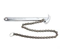 Haofy Llave de Cadena Ajustable de 9 Pulgadas, Herramienta de Trinquete para Accesorios de Tuberías, Filtros de Aceite, Sujeción Firme para Trabajadores de Mantenimiento