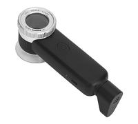 Haofy Lupa Iluminada 30X con Hoja Multifuncional para Coleccionistas de Monedas Portátil