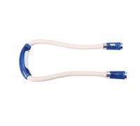 Haofy Luz de lectura LED para el cuello, luz recargable para libros, luz LED colgante para el cuello flexible, 3 niveles de brillo para leer, tejer, acampar(azul)