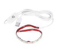 Haofy Luz de máquina de Coser USB, Barra de Luces de Tira de LED Flexible de 30 cm/9.84 pies, luz de Tira de Costura súper Brillante 18 LED con atenuador táctil y Fuente de alimentación USB(6500k)