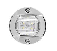 Haofy Luz de Popa de Ancla de Barco Marino de 12 V, Luz de Navegación de Acero Inoxidable LED Blanca Impermeable para Barcos Marinos Luz de Popa de Barco Marino LED Marino