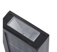 Haofy Luz Solar de Pared con Sensor de Movimiento LED de 5 W con Iluminación Arriba y Abajo para Patio y Jardín Al Aire Libre - Luz Solar Exterior Impermeable IP65 con Iluminación de Atardecer a