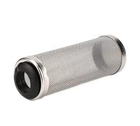 Haofy Malla Protectora de Filtro de Acuario de Acero Inoxidable, Red Segura Antiobstrucción para Tanque de Peces, de Filtración de Acuario (Diámetro Interior Negro 16 mm/0,63 pulg. (Grande))
