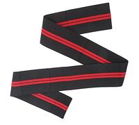 Haofy Manga de Compresión Ajustable para Codera Deportiva Vendaje de Protección Codera Elástica Ideal para Rehabilitación Postoperatoria y Prevención de Lesiones para Hombres y Mujeres (Rayas Negras