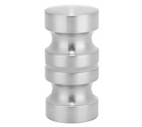 Haofy Manija de Puerta de Ducha Aleación de Aluminio Cepillado para Puertas Correderas de Vidrio de Ducha Estándar Perilla de Tirador de Herrajes de Baño Compactos de 2.4 X 1.2 Pulgadas con Fácil