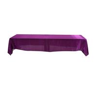 Haofy Mantel Rectangular, 145 cm x 320 cm Mantel de Mesa de Poliéster, Banquete Lavable Mantel para Mesa de Comedor Antimanchas, para la Fiesta Cumpleaños Decoración de Bodas Picnic, Moradoc