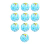 Haofy Mapa Mundial Globe Squeeze Bolas de Estrés Toy de Alivio de Estrés Resiliente para y para Adultos, 10 Paquete de 10 para el Desarrollo del Conocimiento Geográfico