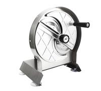 Haofy Máquina Cortadora Manual Comercial Cortadora de Frutas y Verduras de Aleación de Aluminio Resistente, Herramienta de Corte Manual de Espesor Ajustable, Espesor de Rebanada de 0.01-0.47