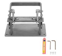 Haofy Máquina de Corte de Cuero Manual, Herramienta de Pelado Divisor de Cuero de Acero Inoxidable para Cinturones de Tiras de Adelgazamiento Artesanales DIY