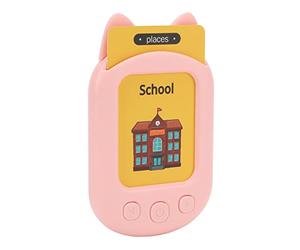 Haofy Máquina de Educación Temprana con Tarjetas Divertidas para Niños, Cultiva la Coordinación y el Entusiasmo, Operación Simple, Incluye 112 Tarjetas, Juguete de Aprendizaje Ideal para Niños de