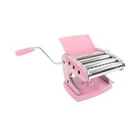 Haofy Máquina para Hacer Fideos con 6 Engranajes Ajustables para Pasta Fresca, Máquina de Manivela de Acero Inoxidable para Lasaña, Fettuccine, Envoltorios de Bola de Masa para Cocinas Pequeñas,