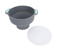 Haofy Máquina para Hacer Palomitas de Maíz en Microondas con Tapa, Recipiente de Silicona Plegable, Apta para Lavavajillas, Calentamiento Uniforme, Ideal para Noches de Cine y