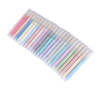 Haofy Marcadores Acrílicos 24 Colores Vibrantes Tinta Resistente Al Agua y a la Decoloración de Larga Duración para Múltiples Superficies - Rotuladores de Pintura Acabado Suave y Brillante para