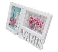 Haofy Marco de Fotos Rectangular, Juego de 2 Piezas con Capacidad para Fotos de 15x10cm con Soporte de Mesa para Decoración de Dormitorio, Exhibición de Bodas, Decoración de Sala de Estar