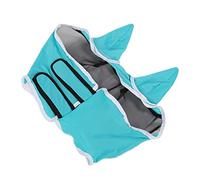 Haofy Máscara contra Moscas de Caballo Protección UV Malla Transpirable Liviana Tamaño Grande para Montar en Verano y Usar en Pastos Mantiene a los Caballos Frescos con Cubierta para Orejas