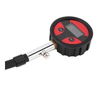 Haofy Medidor de Presión de Neumáticos Digital Preciso con Pantalla LCD Fácil de Usar para Coche, Motocicleta, Bicicleta, Camión, Incluye 2 Núcleos de Neumáticos para Mantenimiento, PSI BAR KG/CM² KPA