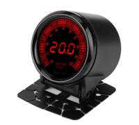 Haofy Medidor de Relación de de 52 Mm, Negro, Medidor de Relación de Aire Regulable para Optimizar la Mezcla del Motor para Propietarios de Automóviles, Lente Magnificada, 1 Pieza