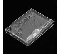Haofy Medidor de Sal Hidrómetro de Acuario con Indicador de Agua Llena para Pecera de Medición Precisa de Salinidad Plástico Ideal para Pruebas de Agua Tibia