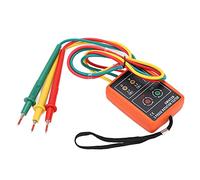 Haofy Medidor de Secuencia de Fase Detector de Indicador LED Confiable para Medición Eficiente, para Escuelas y Laboratorios Probador de CA SM852B