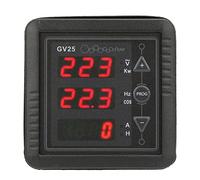 Haofy Medidor Digital de Generador GV25 MK2 para Pruebas de Frecuencia de Corriente de Voltaje, Panel con Nivel de Protección IP54, Pantalla LED de Fácil Lectura para Taller