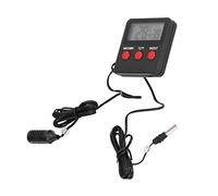 Haofy Medidor Higrómetro Ambiental DTH-74 Sensor de Temperatura Digital con Pantalla en Tiempo Real para Medición de Humedad con Precisión en la Oficina en el Hogar