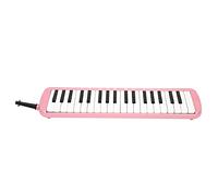 Haofy Melodica 37 Teclas Teclado Instrumento Musical de Viento para principiantes: Entrenamiento a Prueba de ABS con Tubo de Viento y Boquilla, Portátil y Fácil de Tocar, Adecuado para Niños (PINK)