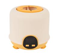 Haofy Mezclador Automático de Fórmula para Bebés, Agitador de Leche Eléctrico de bajo Ruido para Suministros de Alimentación Infantil, PP y Silicona (YELLOW)