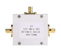 Haofy Mezclador Pasivo Mezclador Doble Equilibrado de Alto Ruido y bajo Nivel Lineal para Instrumentación PCS MMDS ISM 5-2500MHz