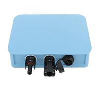 Haofy Microinversor Solar Conectado a la Red de 3 KW con Seguimiento MPPT de Onda Sinusoidal Pura e Impermeable IP65 - Inversor Solar Híbrido de 24 V/48 V para Doméstico, RV Fuera de la Red, Uso en