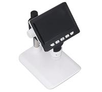 Haofy Microscopio Electrónico Digital de 4,3 Pulgadas Cámara USB de 1000x 2MP Pantalla Clara Conexión de PC para Investigadores Científicos