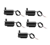 Haofy Mini Bomba de Agua Compacta para de Energía Solar, Bomba de bajo Consumo DC 3V -5V, 5 Unids/set