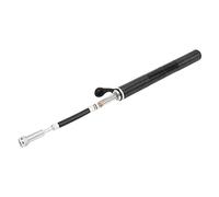 Haofy Mini Bomba de Bicicleta de Aleación de Aluminio CNC con Barómetro y Varilla Telescópica para Suministro de Aire, Tipo Manómetro
