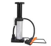 Haofy Mini Bomba de Bicicleta de Aleación de Aluminio, Inflador Duradero de Alta Presión para Ciclismo, Plateado, 411g