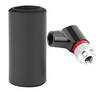 Haofy Mini Bomba Infladora de CO2 Fácil de Usar con Control de Válvula Dual para Inflar Neumáticos Rápidamente Mientras Viaja (Black)