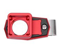 Haofy Mini Estuche Magnético Portátil para Tiza de Billar, Soporte de Tiza para Taco de Aluminio, Caja de para Billar con Clip Fijo, 4 Colores para Jugadores en Salas de, Viajes de Práctica en Casa