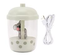 Haofy Mini Humidificador Portátil, Humidificador de Escritorio USB de Niebla Fría con Diseño Lindo para Yoga de Ministerio del Interior (Matcha)